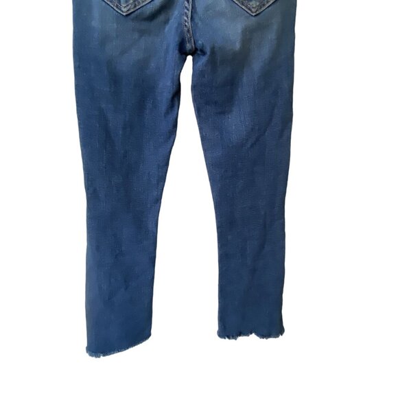 Mother Jeans Womens Size 25 The Insider Crop Step Fray in Girl Crush High Rise - Picture 9 of 14